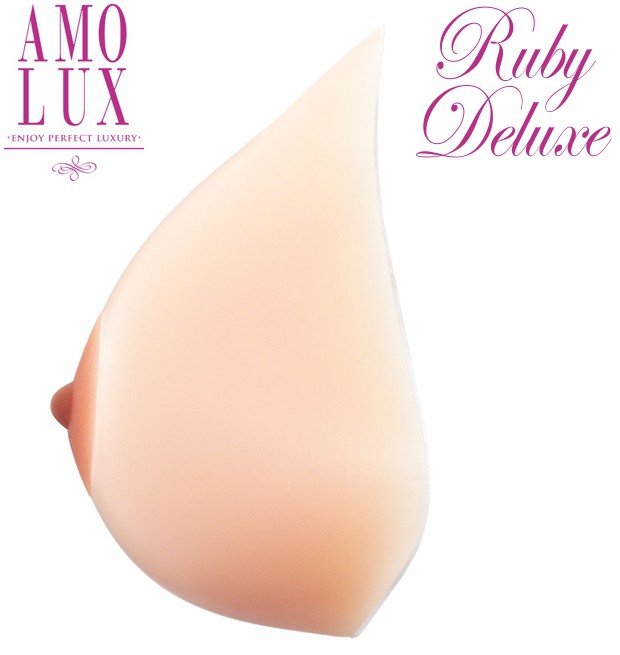 Silikonbr�ste Amolux Ruby Deluxe Seitenansicht