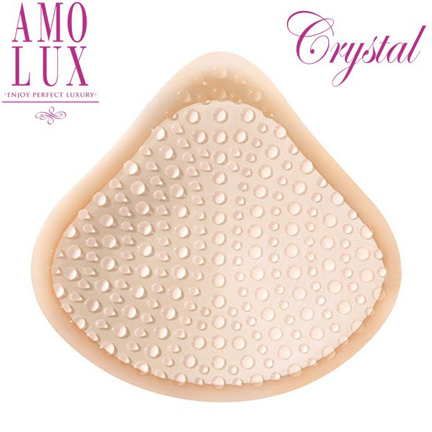 Amolux Crystal Silikonbr�ste selbsthaftend - R�ckseite