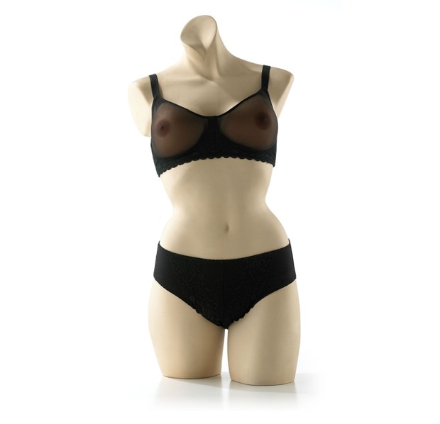 AmoLuxury Showstar schwarz Unterw�sche Frontsicht