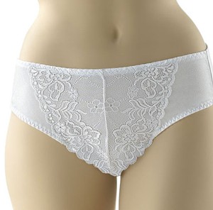 AmoLuxury Showstar Gaff-Slip weiss