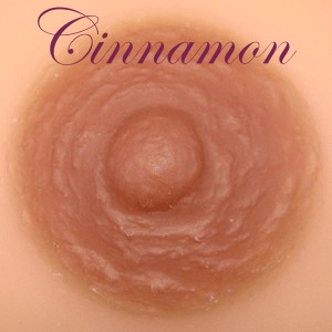 Athena Silikonbr�ste Brustwarzen Nippel Cinnamon - Zimt