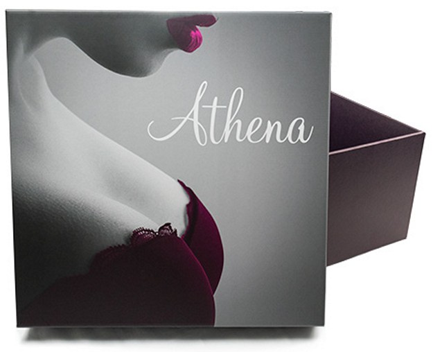 Athena Silikonbr�ste Breastplate Verpackung