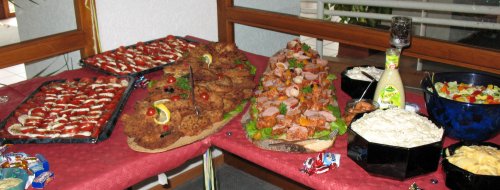 was f�r ein grosses und tolles Buffet!